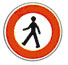 interdiction pietons