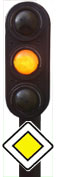feu orange